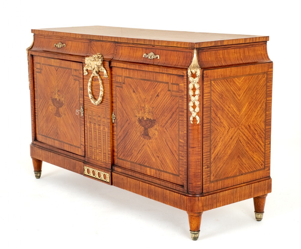 Amazing French Satinwood Side Cabinet