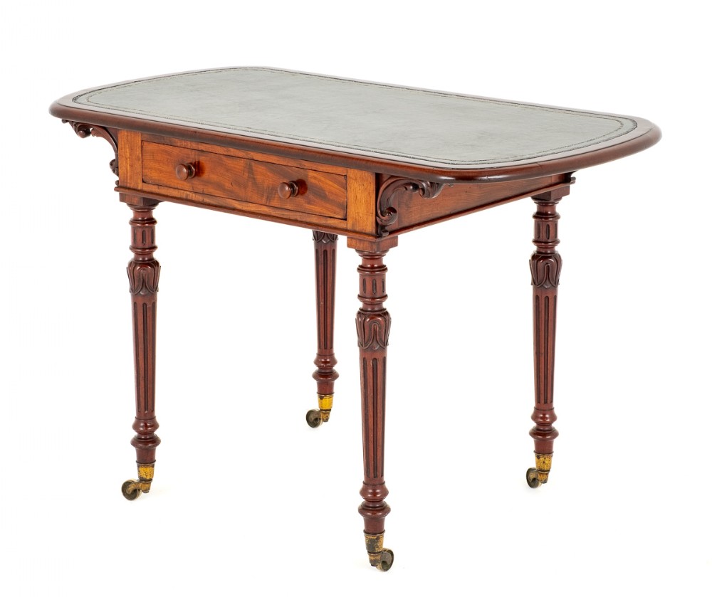 Mahogany William IV Writing Table