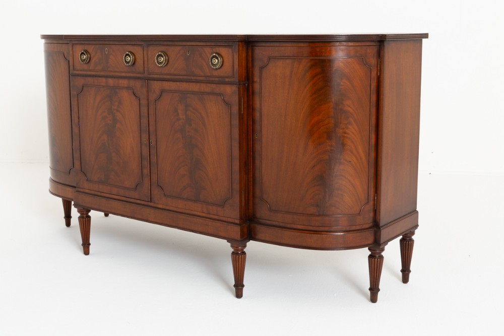 Regency Revival Mahogany Sideboard