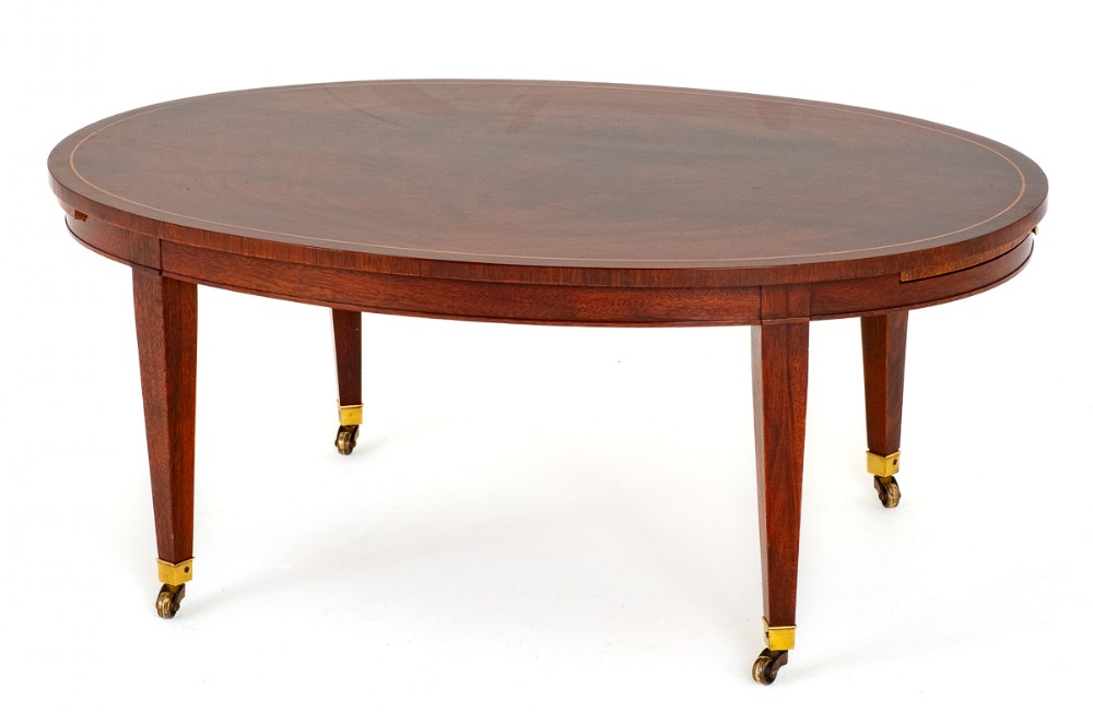 Good Quality Georgian Revival Mahogany Coffee Table