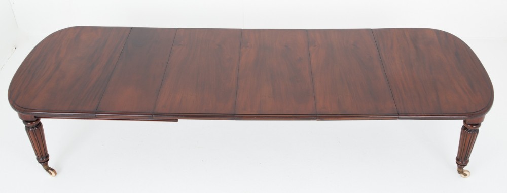 William IV Mahogany 14 - 16 Seat Dining Table