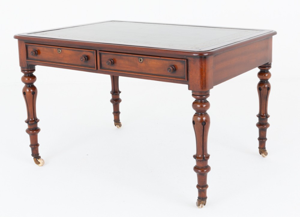 Mahogany William IV Writing Table