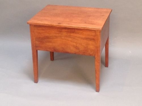 19thc. Walnut Occasional Table with Lift Up Top