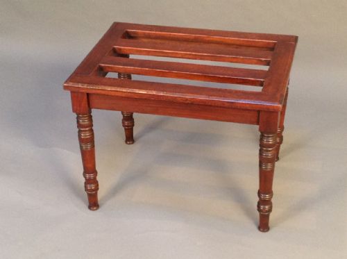 19th Century Stained Beech Luggage Rack