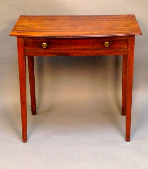 Single Drawer Mahogany Side Table C. 1800