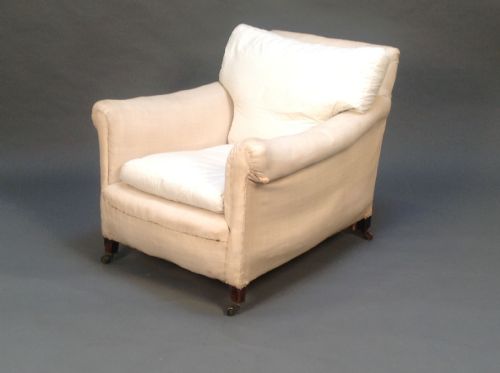 19thc. Howard Style Armchair