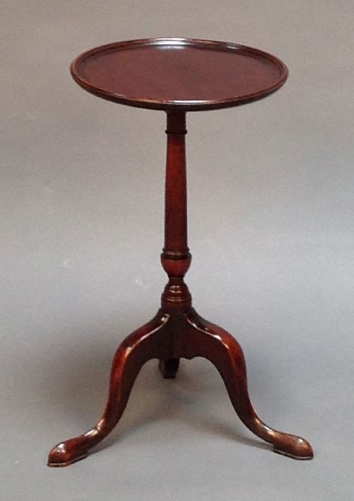 19thc. Mahogany Tripod Table or Kettle Stand