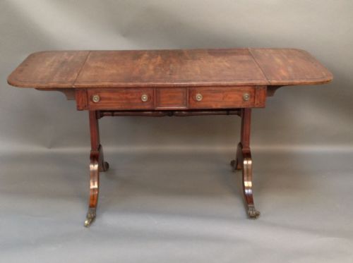 Regency Mahogany Sofa Table