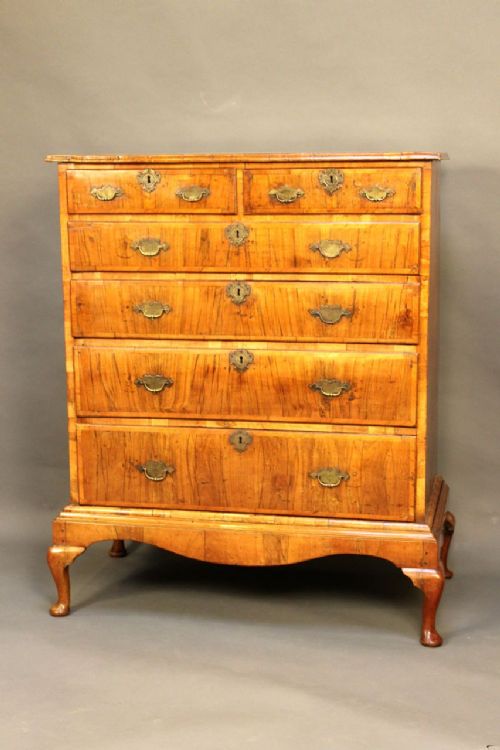 18th Century Walnut Chest on Stand