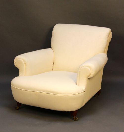 Magnificent 19thc  Deep Walnut Armchair