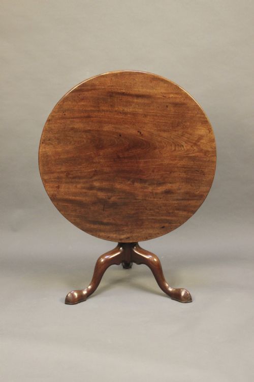Late 18thc Wonderful Birdcage Tripod Table