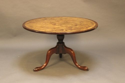 19thc Mahogany Tripod Coffee Table