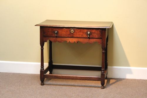 An 18thc Oak Side Table