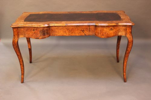 19thc Walnut Dressing/writing Table