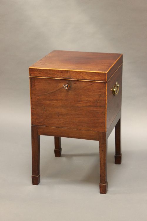 A Georgian Mahogany Cellarette