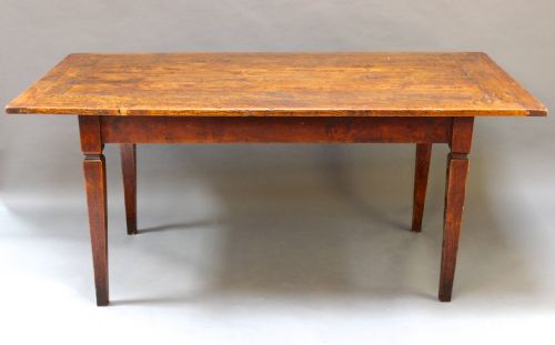 19thc French Elm Table