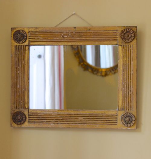 19thc Gilt Wood Mirror