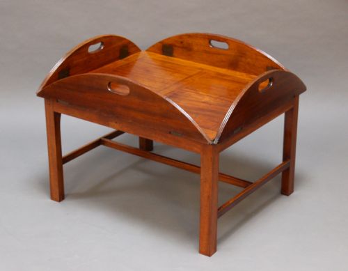 18thc Mahogany Butlers Tray/coffee Table