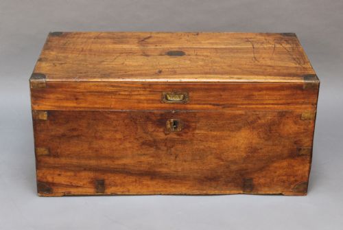 19thc Camphor Wood Chest