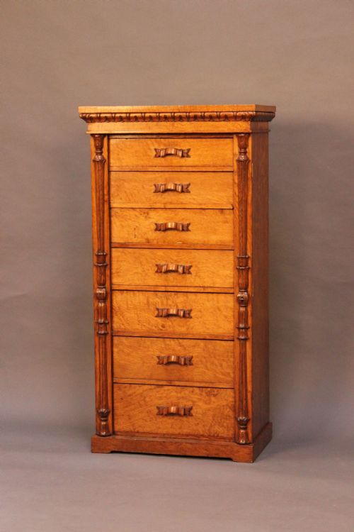 A Wonderful Pollard Oak Wellington Chest
