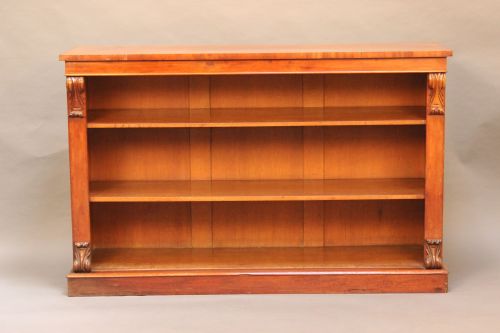 A Fine Mahogany Open Bookcase