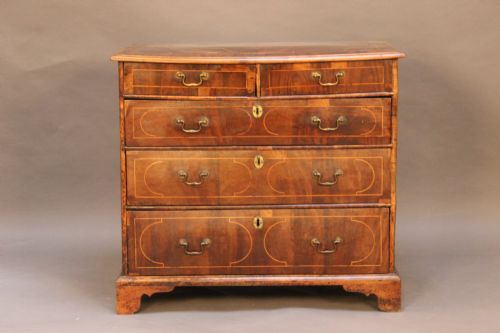 Queen Anne Walnut Chest of Drawers