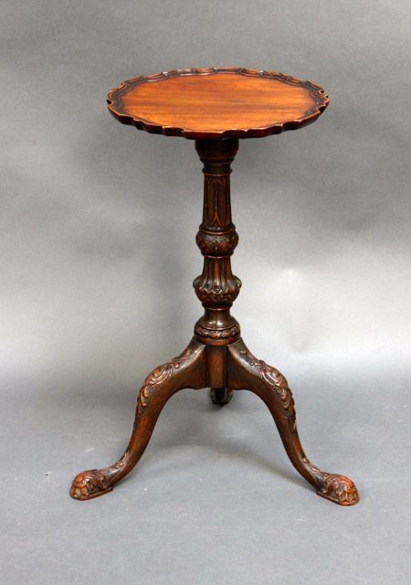 Late 19thc. Mahogany Tripod