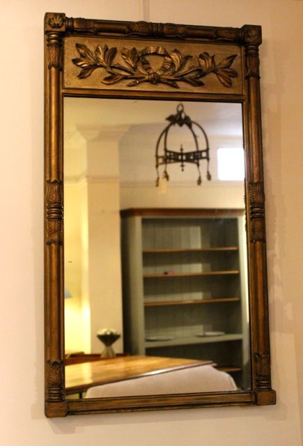 19thc Gilt Pier Mirror