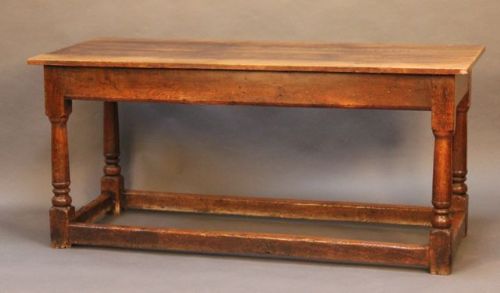 18thc Oak Refectory Table