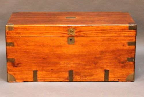 19thc Camphor Wood Chest