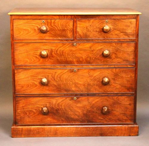 19thc Mahogany Chest of Drawers