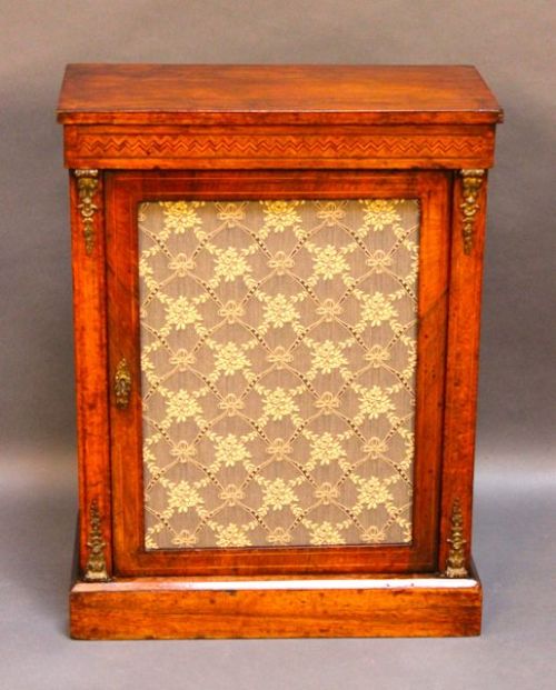 Late 19thc Walnut Small Cabinet