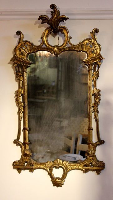 Georgian Style Giltwood Mirror