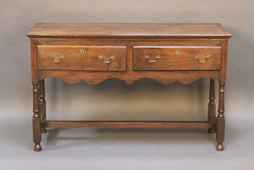 19thc. Oak Dresser Base