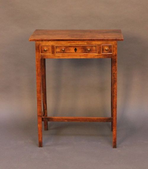 19thc. Fruitwood Occasional/side Table