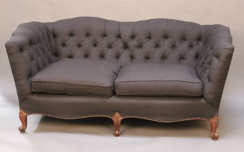 19thc. Two Seater Button Back Sofa