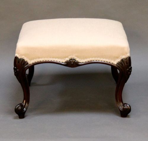 19thc. Rosewood Stool