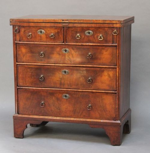 18thc Walnut Bachelor's Chest