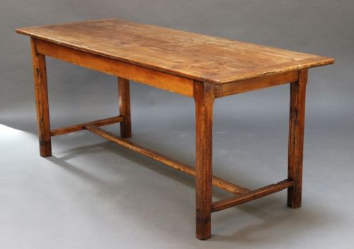 19thc French Fruitwood Refectory Table