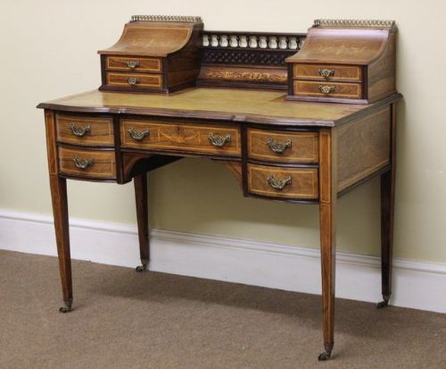 Late 19thc Rosewood Writing Desk