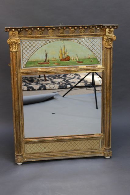 Wonderful 19thc Gilt Wall Mirror