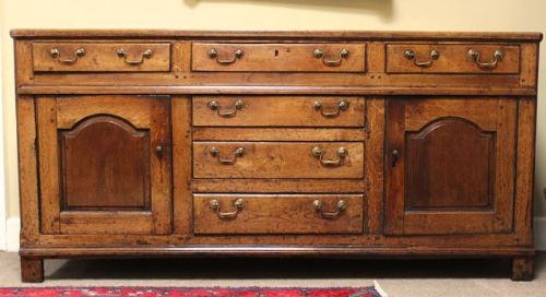 18thc Oak Dresser Base