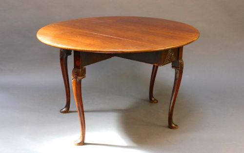 Late 18thc Mahogany Drop Leaf Table