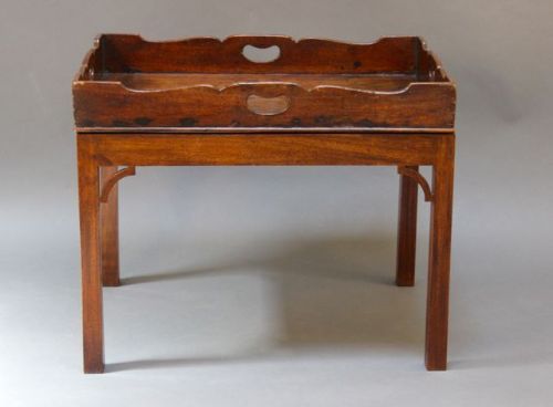 18thc Mahogany Butlers Tray