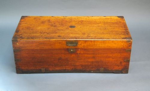 19thc Camphor Wood Chest
