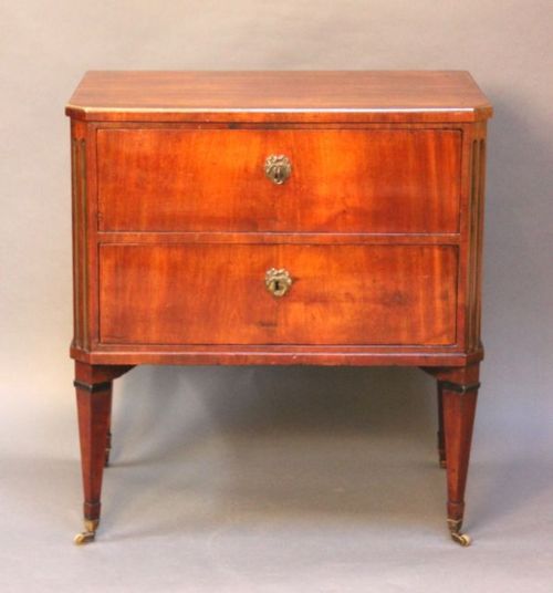 19thc. Walnut French Commode Chest