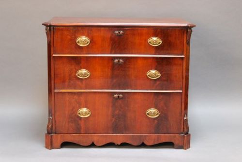 19thc Mahogany North European Chest of Drawers