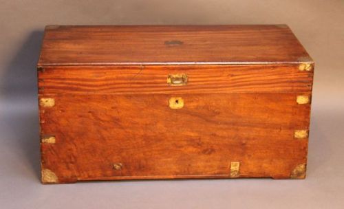 Late 19thc. Camphor Wood Chest