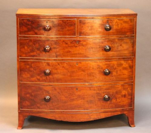 A 19thc. Mahogany Chest of Drawers