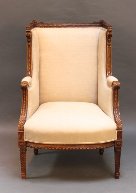 A 19thc. Walnut Armchair